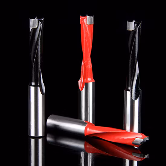 Square End Dovetail Groove CNC Router Machine Bits for Wood Carbide Cutting Tools